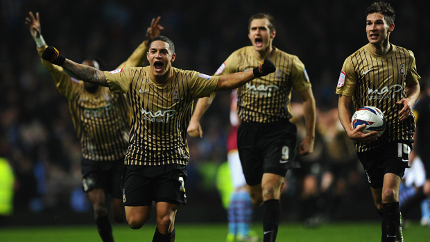 Bradford City celebrate